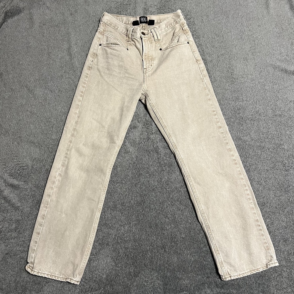 BDG Urban Outfitters Straight Leg Cowboy Jeans Tan/Sand Color Women's Size 28